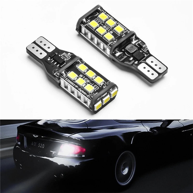 Универсальный Новый крутой Canbus 15SMD 2835 T15 W16W автомобильный обратный резервный