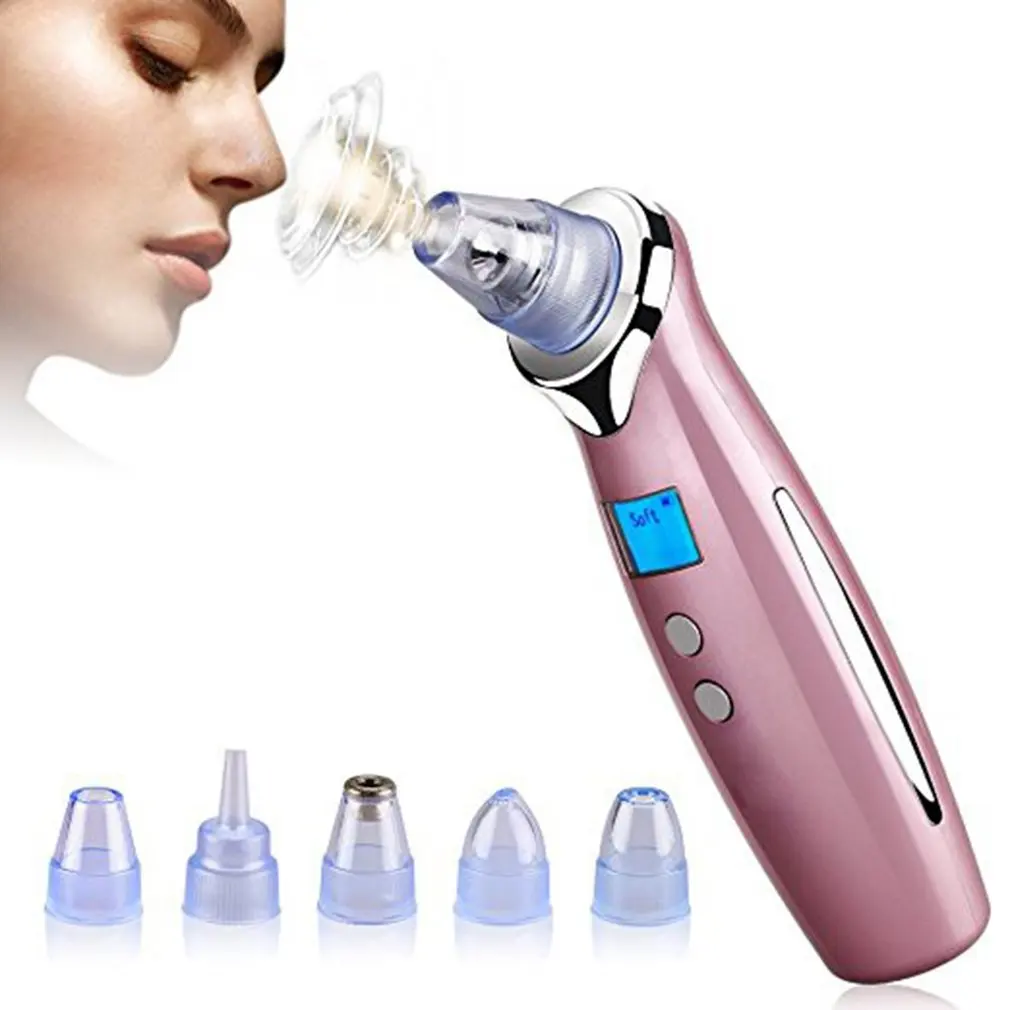 

Multi-functional Facial Cleaner Acne Blackhead Removal Face Care Cleaning Brush Kit Electric Beauty Devices