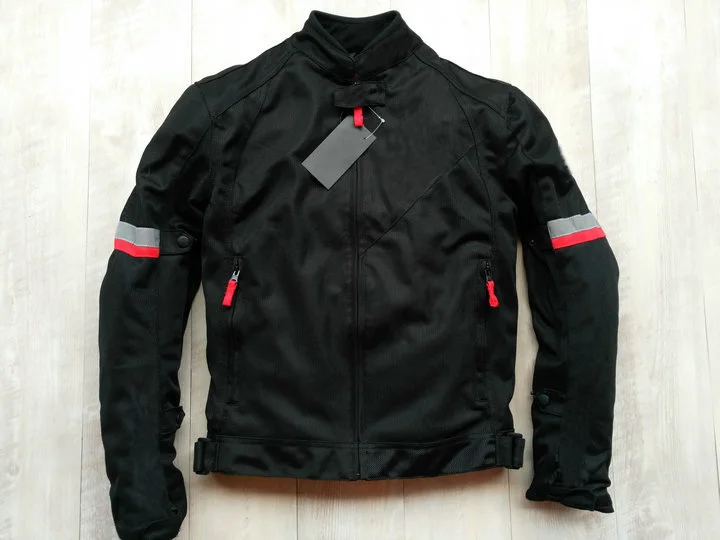 

2018 Winter Black White Grey Jacket for Honda Windproof Motorcycle Off-road Racing Riding with Protector