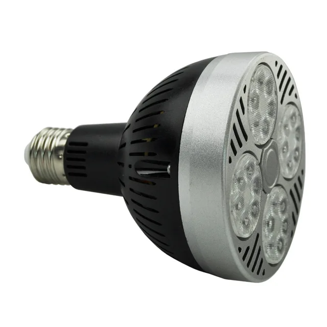 Free shipping PAR30 35W font b LED b font bulb Light E27 Warm white cool white