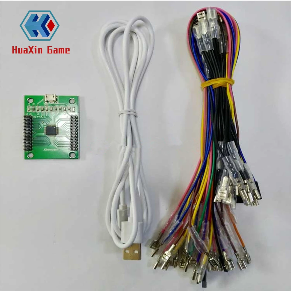 Xin МО Arcade USB контроллер 2 игрока к ПК игры для аркада джойстик Mame Jamma Raspberry Pi