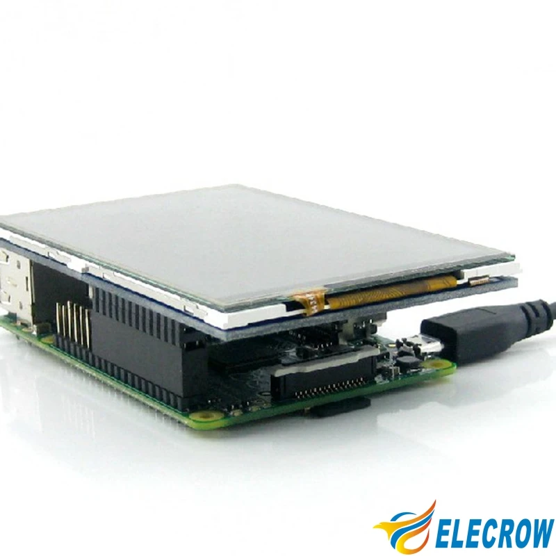 Elecrow 4 дюймов Дисплей Raspberry Pi Сенсорный экран ЖК-дисплей TFT HD 480X320 Spi Интерфейс монитор для Raspberry Pi A+ B+/2B 3B