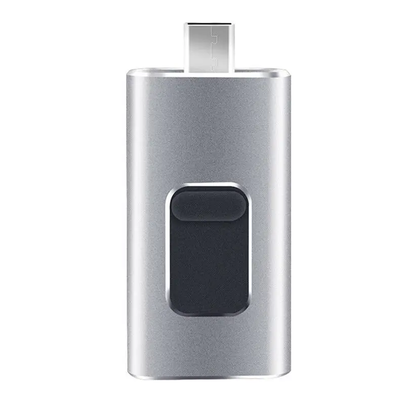 YXL4 в 1 OTG USB флеш-накопитель type-C для iPhone/Android/Tablet PC Pendrive 16 г 32 г 64 г 128 г 256 г USB флеш-накопитель диск