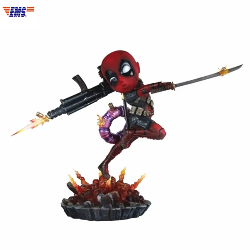 

Avengers:Infinity War Superhero X-Men Wade Winston Wilson Deadpool Resin Statue Action Figure Collection Model Toy X585