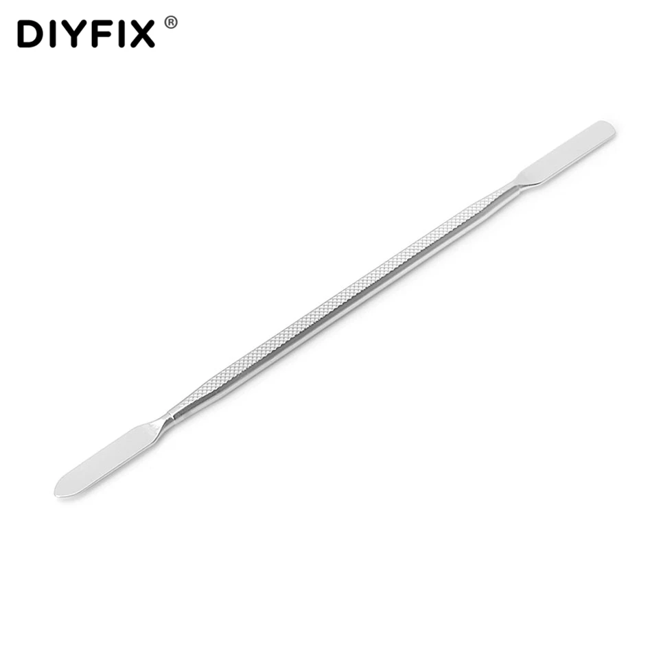 DIYFIX 3 Pcs Metal Spudger Scraper Professional Mobile Phone Tablet PC Metal Disassembly Rods Repairing Tools Set - Image 3