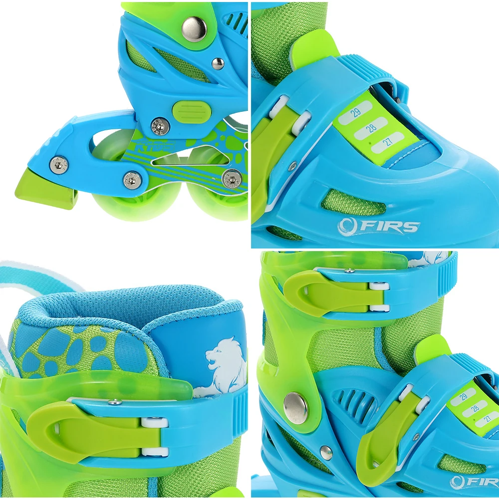 Kids Skateboard Protective Gear Set Fitness Knee Support Inline Roller Skates with Helmet Elbow Pads Knee Support Wrist Guard