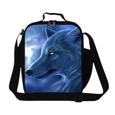 14 Fashion work lunch bags for adult,cute owl 3D printing thermal lunch container for kids school,stylish food water bag new design
