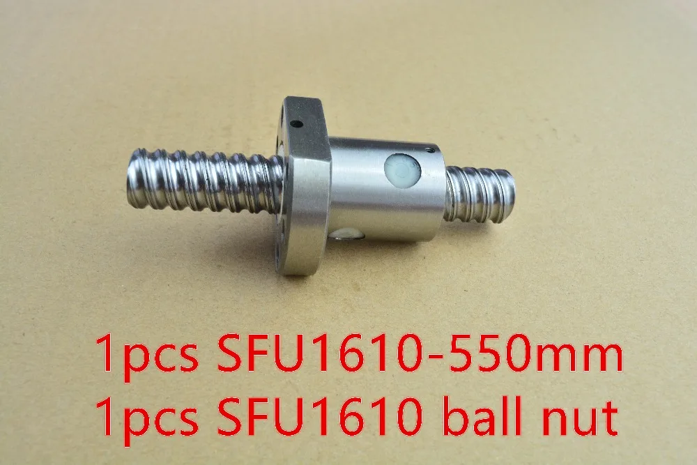RM1610 diameter 16mm ball screw RM1610 length 550mm plus SFU1610
