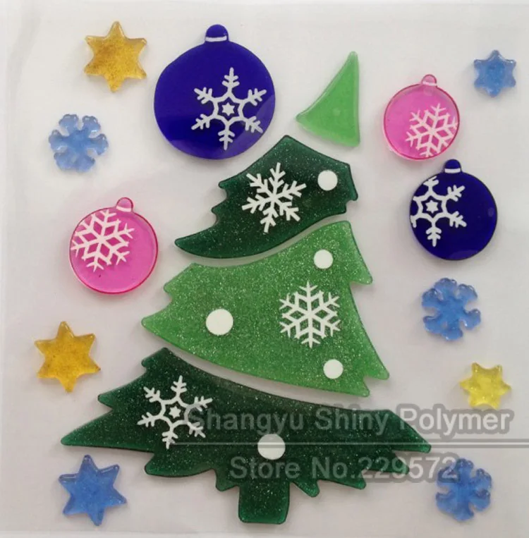 Christmas Gel Window Sticker