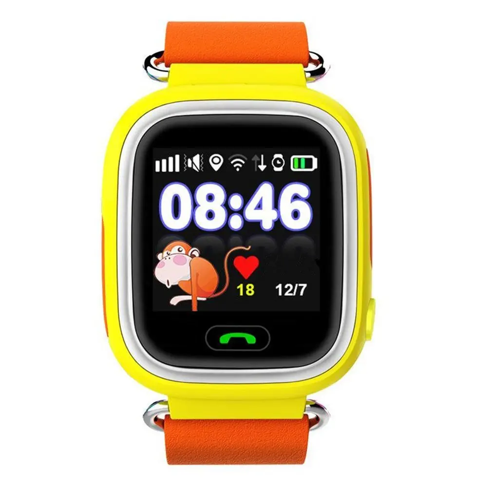 

Q18 Smart Watch 1.44'' Touch Screen GPRS SOS Call GPRS LBS Location Device Anti Lost Tracker Fashion Children Watch