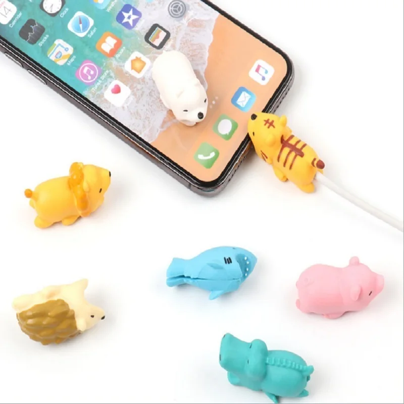 1 шт. протектор кабеля для Iphone устройство намотки держатель телефона аксессуар