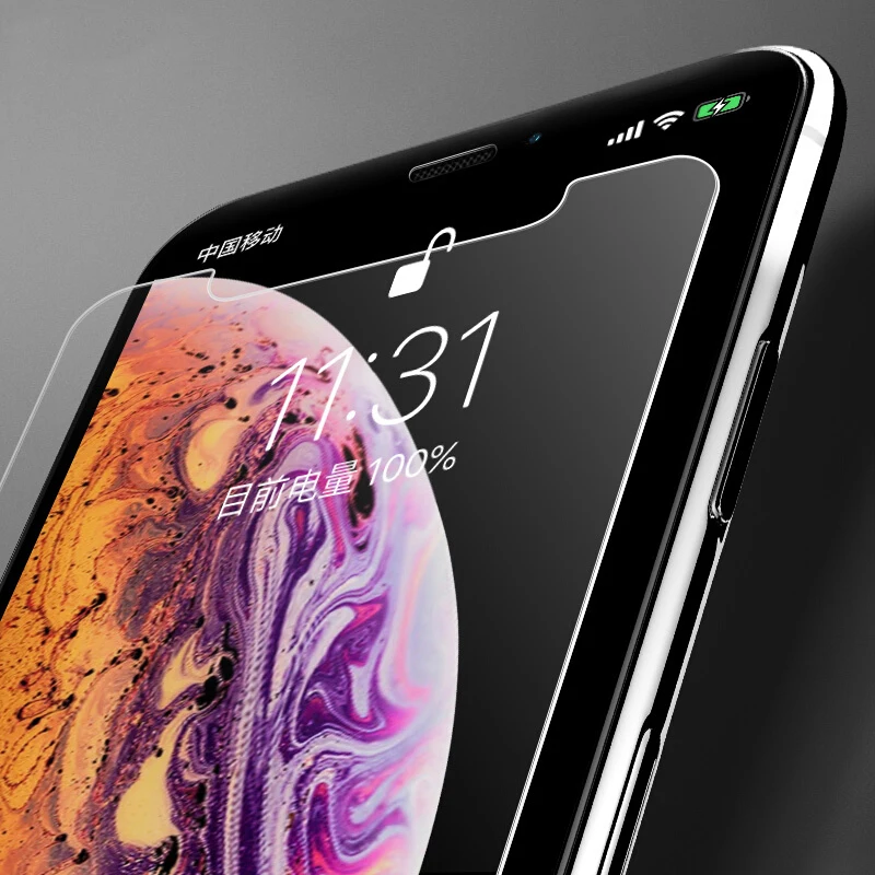 3 шт Защитное стекло для iPhone 6 6S 7 8 plus X XR XS MAX на iphone Защита экрана 5 5S SE|Защитные