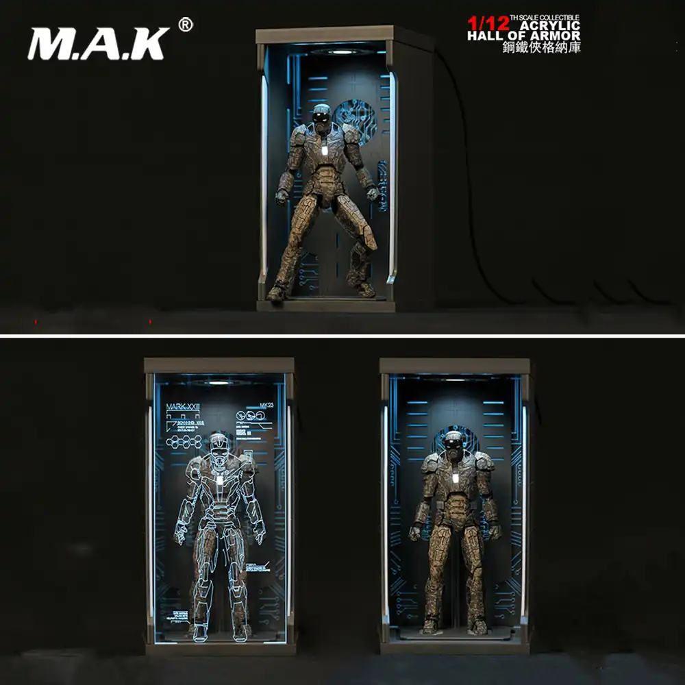 112 Scale Figure Accessory Comicave Shf Iron Man Dustproof