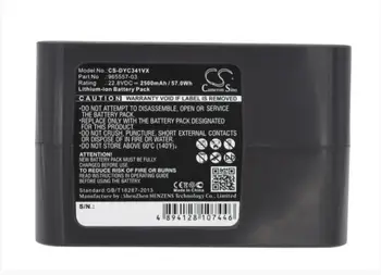 

Cameron Sino 2500mah battery for DYSON DC31 Animal DC34 DC34 Animal DC35 965557-06 Type-B Vacuum Battery