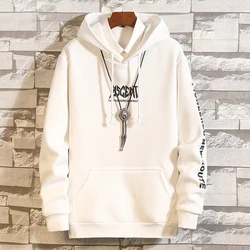 2019 New brand hoodies men sweatshirts Korean fashion casual letter printed homme hooded plus size M-XXXL male clothing tops 2019 New brand hoodies men sweatshirts Korean fashion casual letter printed homme hooded plus size M-XXXL male clothing tops