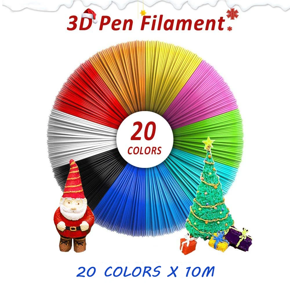 

Plastic for 3d Pen 10 Meter PLA 1.75mm 3D Printer Filament Printing Materials Extruder Accessories Parts Transparent White Wood