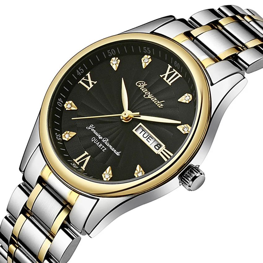 

Mens Watch Full Solid Stainless Steel Luxury Waterproof Gold Watches Quartz Men Casual Thin Watch Relogio Masculino