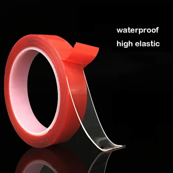 

Double Side Nano Magic Tape Adhesive Fastener Tape Transparent Acrylic Foam No Traces Sticker Tape 3M 5/8/10/12/15mm