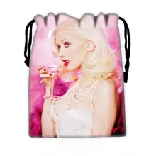 H-P684 на заказ Кристина Агилера#7 drawstring Сумки для мобильного телефона планшета ПК упаковка подарок Bags18X22cm SQ00806# H0684