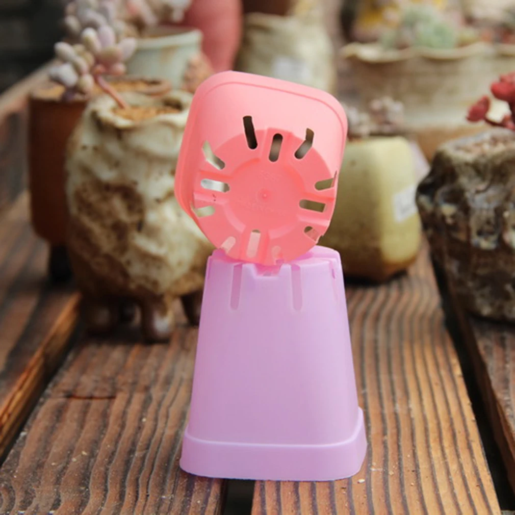 10 шт. пластиковые мини цветочные горшки для дома и офиса|decorating planters|flower potplastic pot