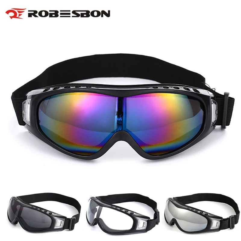 Buy ROBESBON Ski Goggles UV400 Skiing Goggles Men
