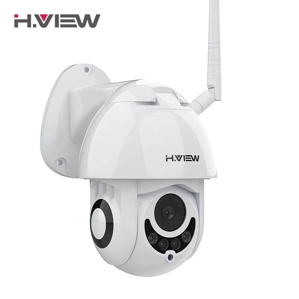 Tanie H. Widok Wifi kamera IP 1080p kamera IP Wifi kamery 1080p kamery do monitoringu 2mp PTZ Mini kopuła 2 Way Audio