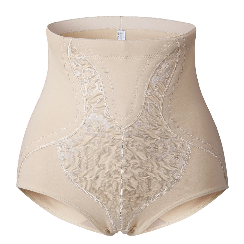 Plus Size Panties 5XL 6XL High Waist Firm Tummy Control Briefs High