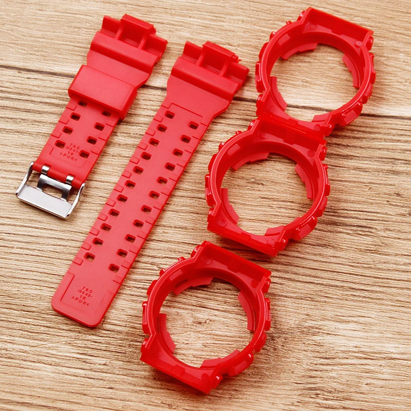 Watch Accessories Applicable to for Casio GSHOCK Watch Band GLS GD GA100 GD100 GA120 Glossy Resin Case Men's Women's Watch Strap Watch Accessories Applicable to for Casio GSHOCK Watch Band GLS GD GA100 GD100 GA120 Glossy Resin Case Men's Women's Watch Strap