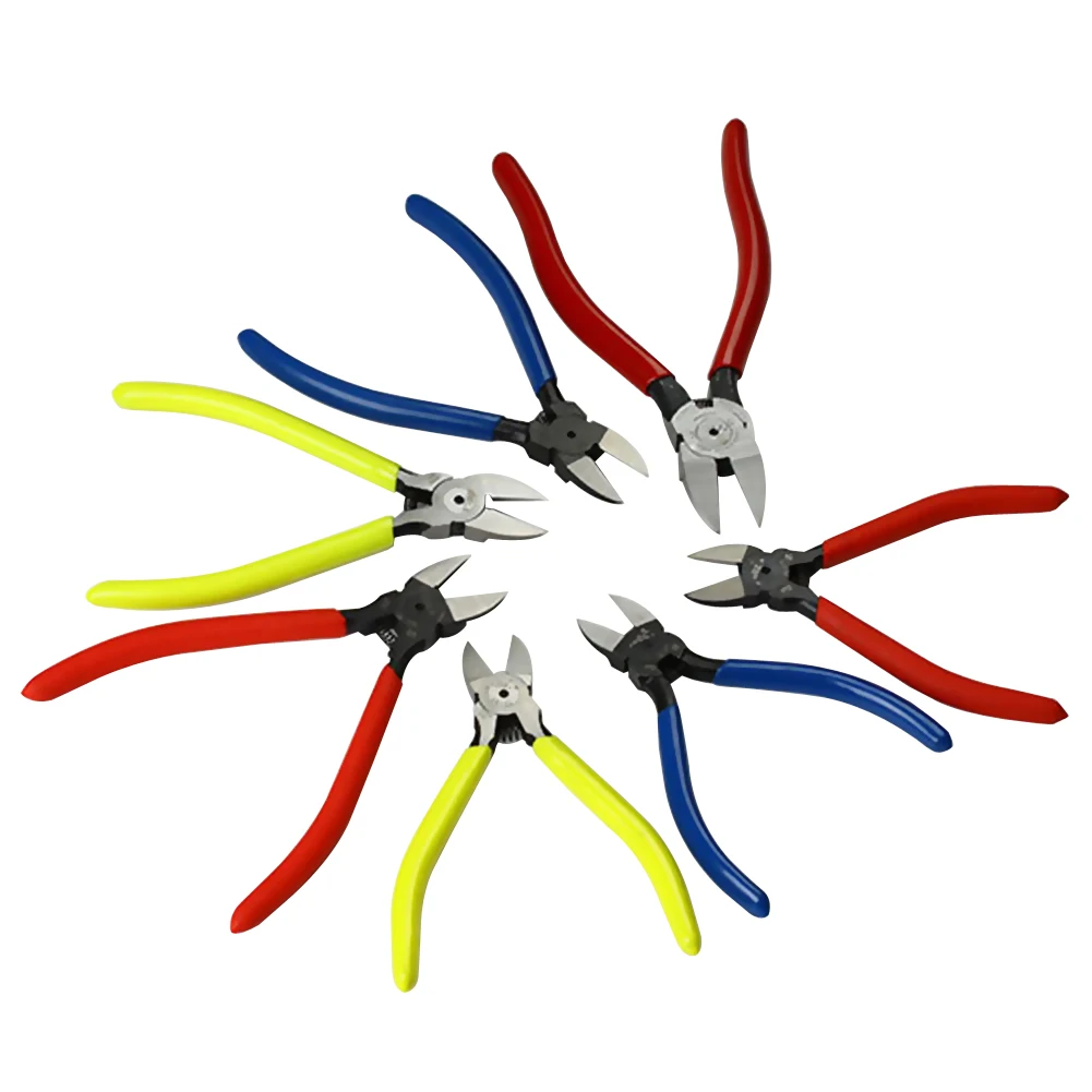

5/6 inch 125mm/150mm Chrome Vanadium Alloy Steel Diagonal Cutting Pliers Mini Diagonal Pliers Cable Wire Cutter Repair Hand Tool