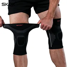SKDK, 1 шт., спортивные наколенники, мужские, для бега, баскетбола, фитнеса, мужские, iscus, против травм, для девушек, летние, тонкие, вязаные, наколенники, теплые, защитное снаряжение