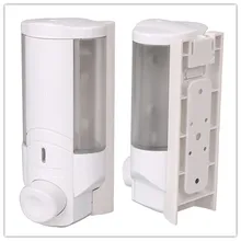 200 мл пластиковые настенные крепления дозатор для мыла лосьон насос шампунь дозатор-гель для душа дезинфицирующее средство для рук замок дизайн для ванной кухни