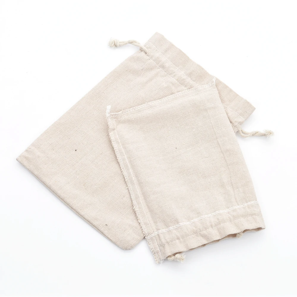 50pcs Handmade Drawstring Bag Travel Drawstring Pouch Pure Cotton Linen Mini Cloth Bag Storage Bag for Christmas Gift Package 50pcs Handmade Drawstring Bag Travel Drawstring Pouch Pure Cotton Linen Mini Cloth Bag Storage Bag for Christmas Gift Package