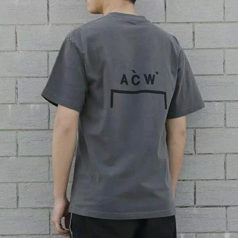 A-COLD-WALL ACW футболка Для мужчин женщин уличная одежда с круглым вырезом на лето