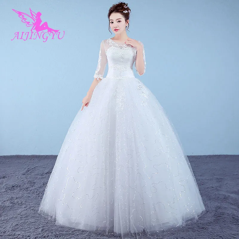 AIJINGYU платья размера плюс для свадебной вечеринки weding платье WK745