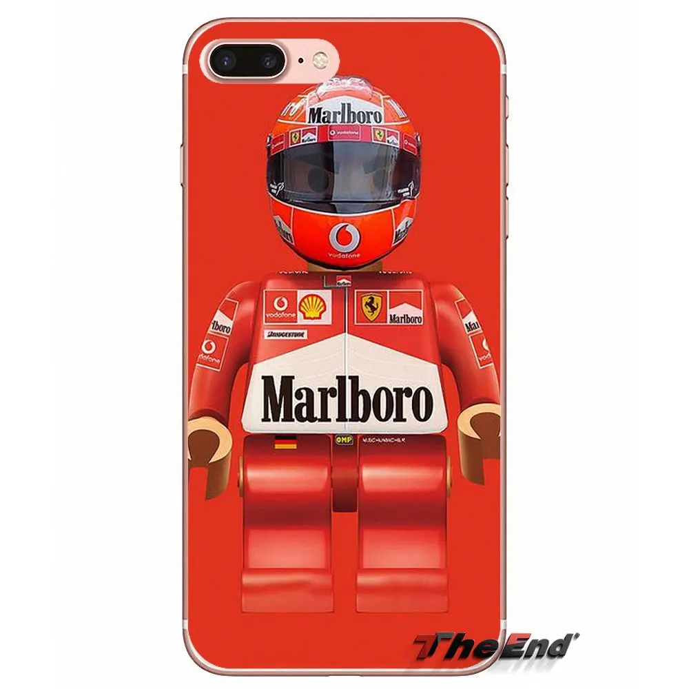 Для iPhone X 4 4S 5 5S 5C SE 6 6S 7 8 плюс samsung Galaxy J1 J3 J5 J7 A3 A5 Michael Schumacher мировая Звезда спортивный Чехол - Цвет: images 5