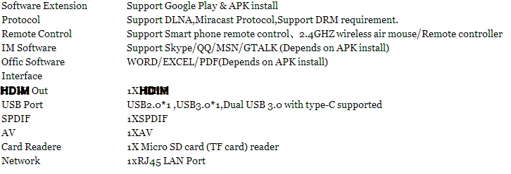 С двумя камерами, процессор Rockchip RK3399 CSA96 Android 6,0 ТВ коробка 4G/32G Cortex-A72+ Cortex-A53 64-разрядный двойной WI-FI 2,4/5,0 ГГц Bluetooth 4,1 Декодер каналов кабельного телевидения OTT