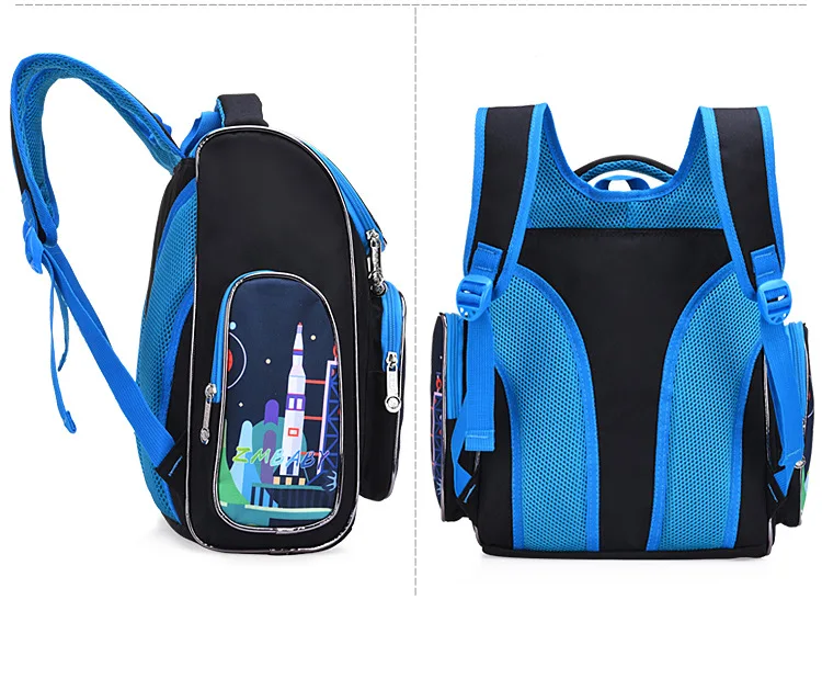 Новая школьная сумка для детей, школьный рюкзак для мальчиков с 3D изображением динозавра, детский Ранец, космические школьные сумки, Mochila Escolar