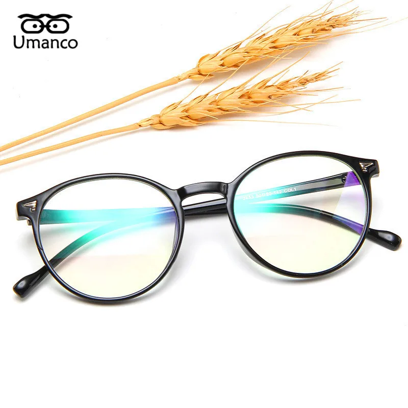 

Umanco 2019 New Blue Light Computer Clear Glasses For Women Men PC Frame Boy Gaming Glasses Read Photography Accessories Gifts