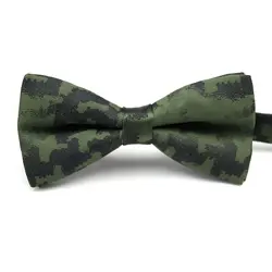 2017 новое поступление модные повседневные с бантом Новинка Bowties Army Green камуфляжная форма аксессуары галстуки-бабочки