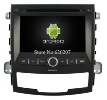 S160 Android 4.4.4 CAR DVD player FOR Ssangyong Korando car audio stereo Multimedia GPS Quad-Core
