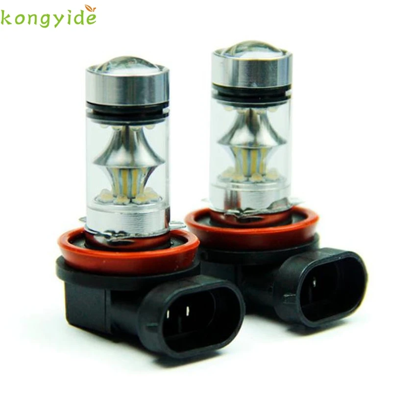 

High Quality H11 100W Auto Car LED Fog Light Bulb DRL Driving Lamp 12V 24V 6000K