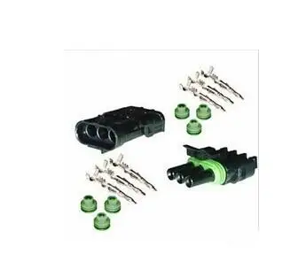 Free shipping CLEARANCE SALE For Delphi Weather Pack 3 Pin Weatherpack Kit 18-20 AWG 12v connector
Free shipping CLEARANCE SALE For Delphi Weather Pack 3 Pin Weatherpack Kit 18-20 AWG 12v connector