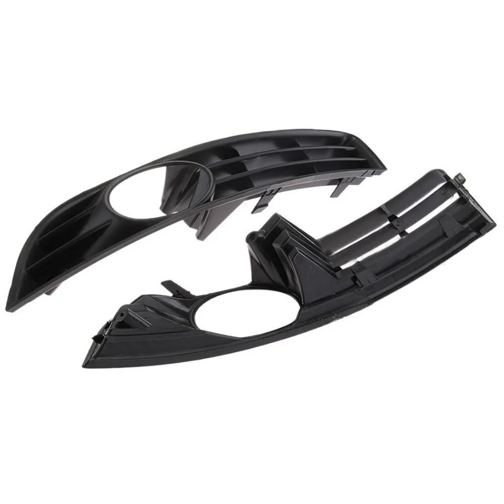 

Hotsale new High Quality 2pcs Car Front Bumper Lower ABS Side Fog Light Grille for 2006-2009 VW Passat B6