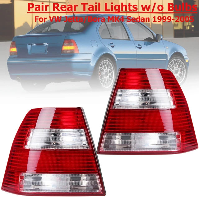 1 Pair Brake Lamp Rear Red Tail Lights For Volkswagen Jetta Vw 1 Pair Brake Lamp Rear Red Tail Lights For Volkswagen Jetta Vw Bora Mk4 Iv Sedan 1999 2000 2001 2002 2003 2004 2005