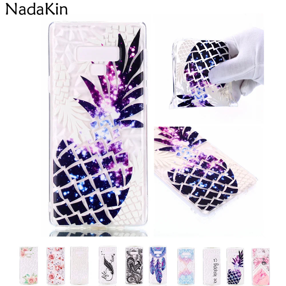 

Diamond Emboss Painting Pattern TPU Case for Samsung Galaxy S8 S9 A6 A8 Plus J2 Pro J3 J5 J7 J4 J6 2017 2018 Note 9 Back Cover