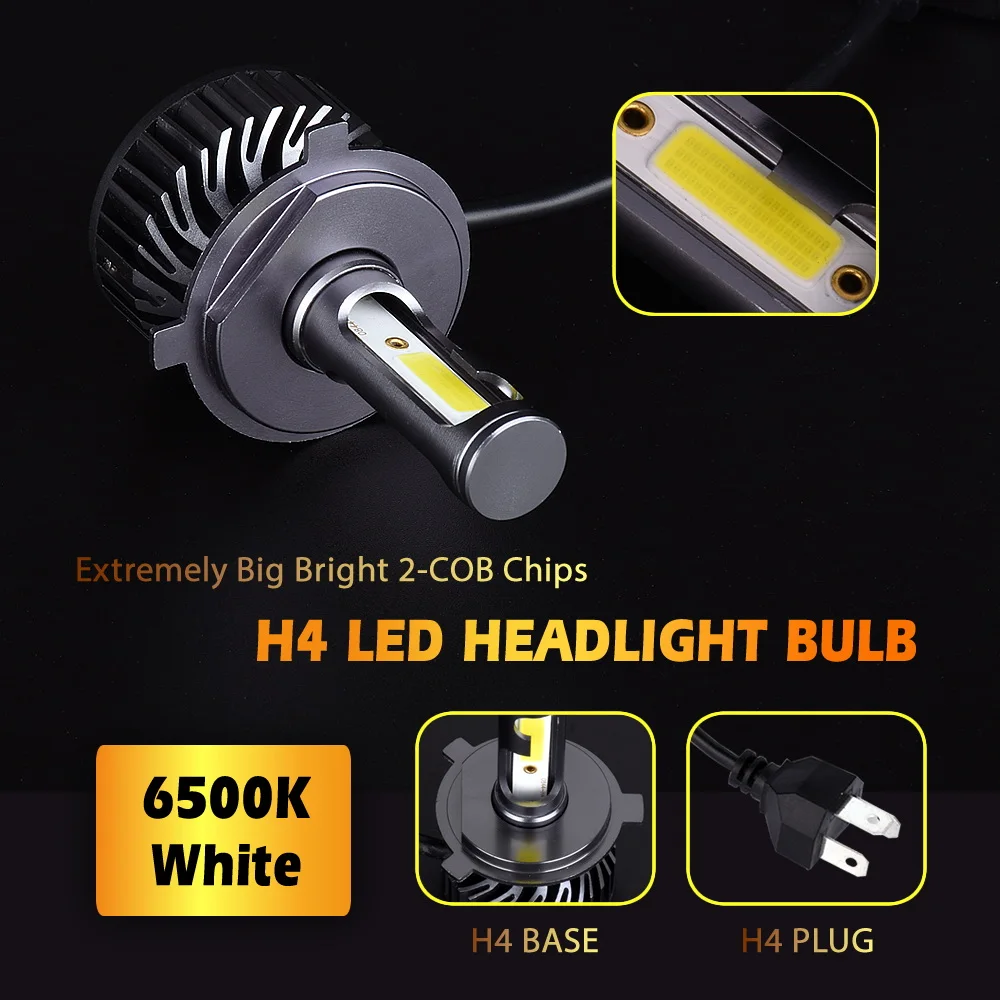 Yimeis 2PCS/Pair LED Car Headlight Lamp H1 H3 H4 H7 H9 HB1 HB3 9006 9007 880 Car Lights 72W 8000LM 6500K COB Fog Light Bulbs Yimeis 2PCS/Pair LED Car Headlight Lamp H1 H3 H4 H7 H9 HB1 HB3 9006 9007 880 Car Lights 72W 8000LM 6500K COB Fog Light Bulbs