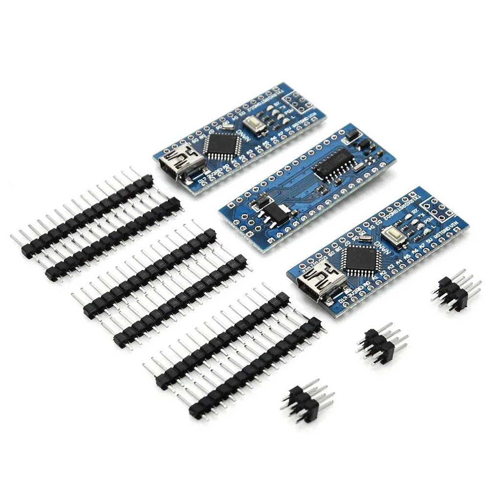 USB Nano V3.0 ATmega328 CH340G 5 в 16 м плата микроконтроллера для Arduino(упаковка из 3 шт.) EK1620x3