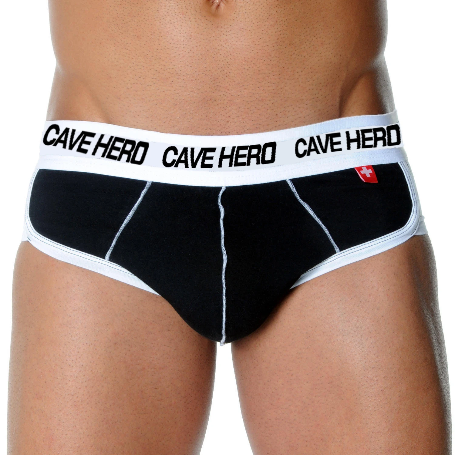 Cavehero Sexy Хлопок мужские боксеры бум Лифт Панталоны Нижнее белье с мягкими в спине внутри