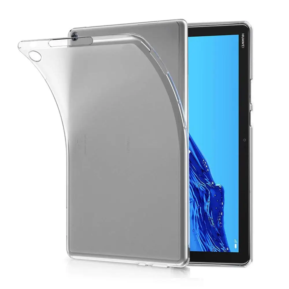 Матовый мягкий чехол из ТПУ с кристаллами для Huawei MediaPad T5 10 1 защитный Media на