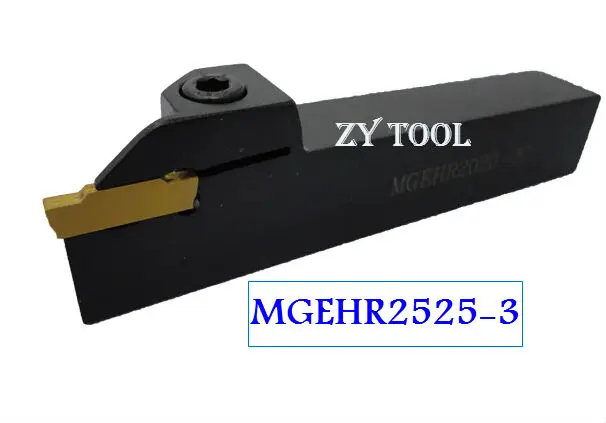 MGEHR2525-3 25*25*150MM External Grooving Turning Lathe Bar Tool Holder For Lathe Machine CNC Cutting Turning Tool Set Holder